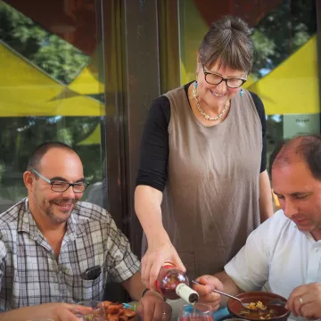 Des restos les pieds dans l’eau