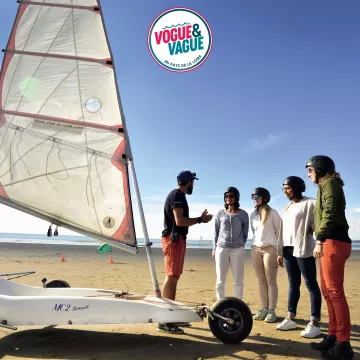 Du sable, du vent… et 100 % de plaisir à bord d’un char à voile 
