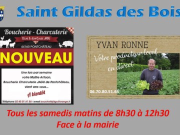 Marche de St Gildas des Bois Du 11 mai au 28 déc 2024