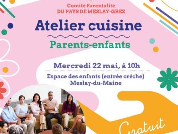Atelier cuisine parents/enfants - Petite Enfance Du 22 mai au 6 nov 2024