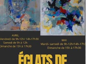 Exposition "Eclats de couleurs" de Chantal Gougeon Moussu Du 23 avr au 19 mai 2024