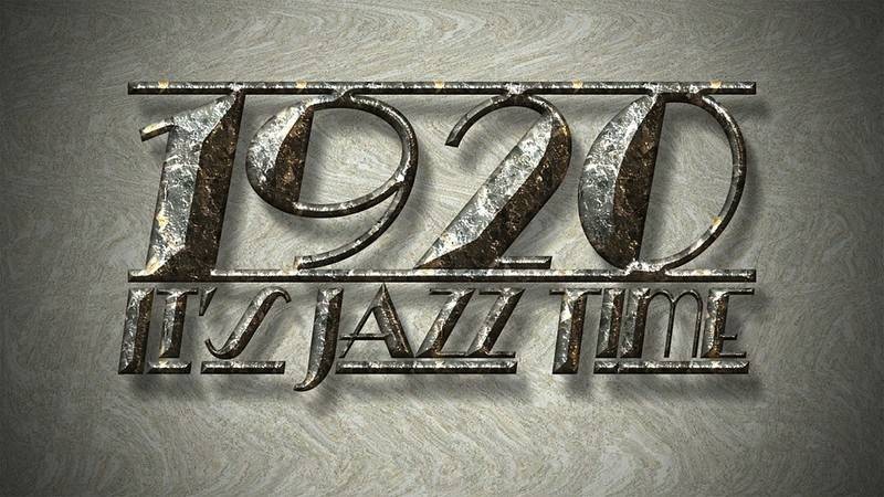 Resultado de imagen para 1920 jazz sign