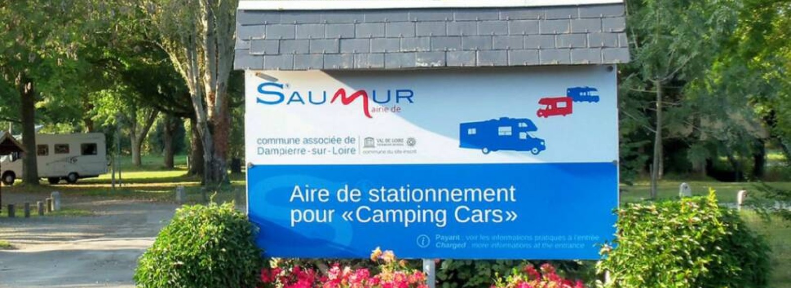 AIRE CAMPING-CARS DE SAUMUR A DAMPIERRE-SUR-LOIRE