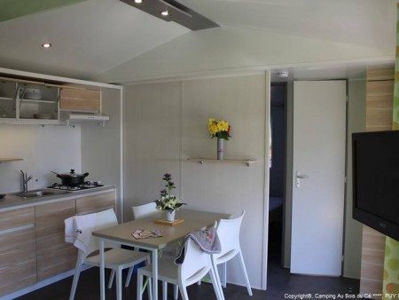Mobil Home 4 pers. 29.20 m², Camping AU bois du Cé, PUY DU FOU®