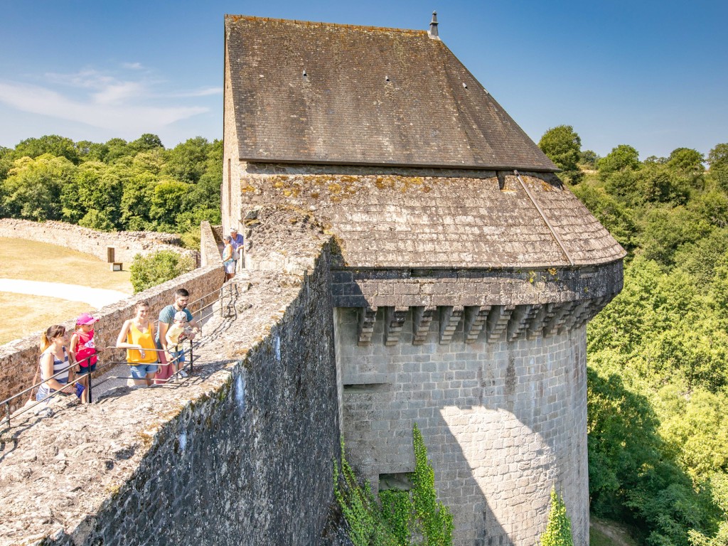 Château de Tiffauges en Pays de la Loire