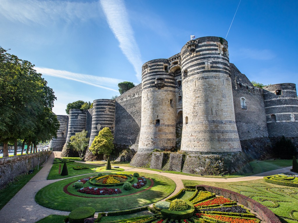 Château d'Angers en Pays de la Loire