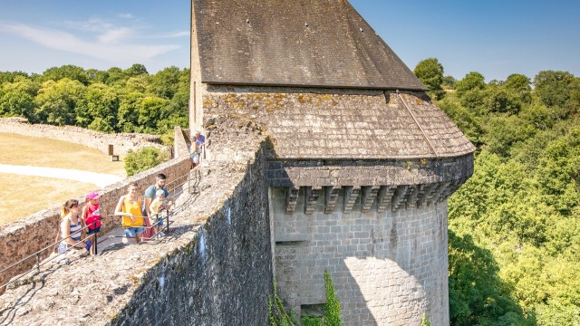 Château de Tiffauges en Pays de la Loire